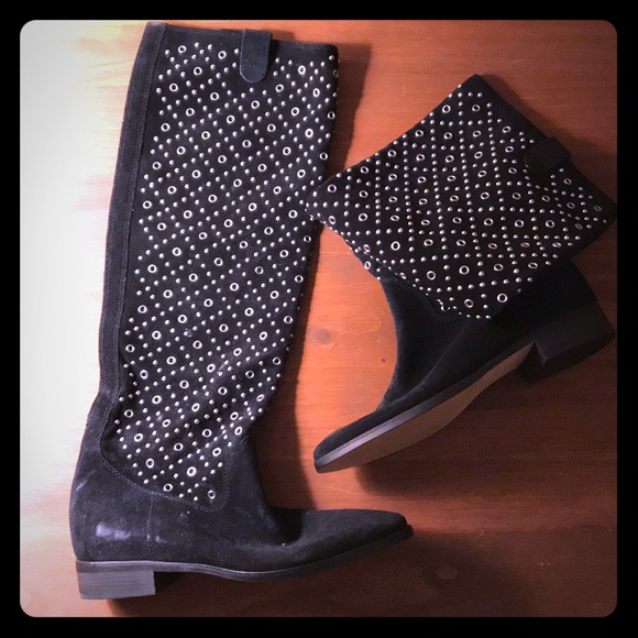 Michael Kors metal beaded boots - Picture 1 of 2